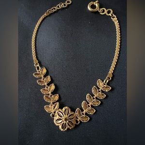 Real 21K gold Leaf Bracelet  brand new from Dubai.